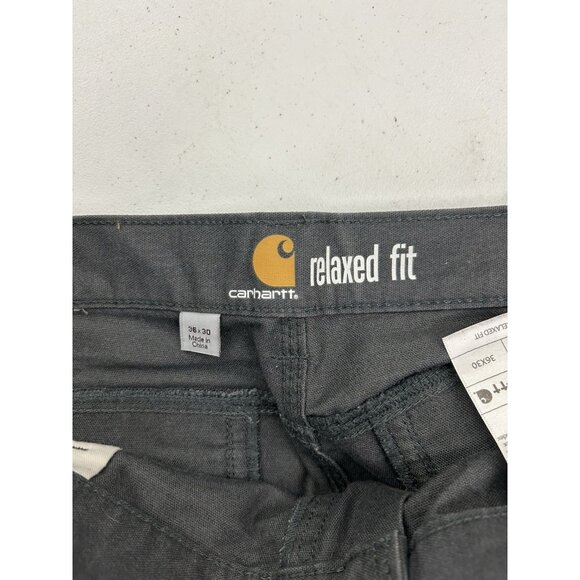 Carhartt Men's Pants Full Swing Relaxed Fit 36x30 Dark Gray Carpenter's Utility - Picture 7 of 16